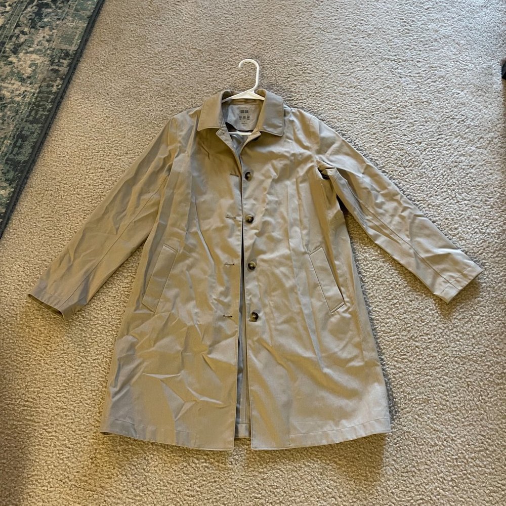 Uniqlo trench coat